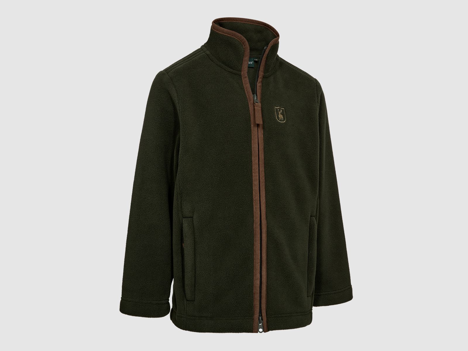 Chaqueta de forro polar Youth Cumbria - Forest Ember - Talla infantil: 140