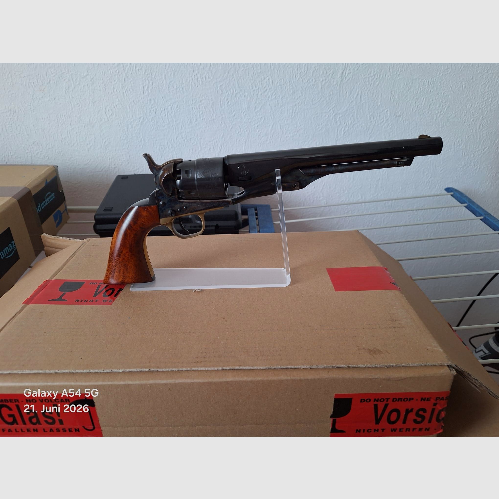 HEGE Revolver Western Armée 1860 -8"-PTB 361