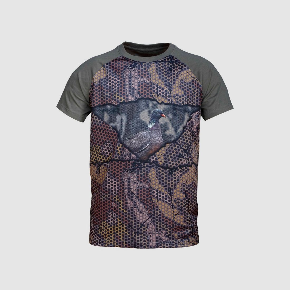 T-SHIRT FOREST PRINT 3D COLOMBACCIO