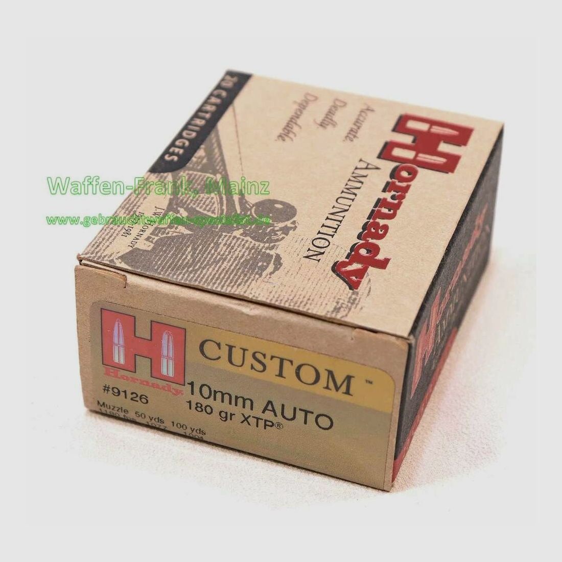 Hornady / USA Pistolenmunition Custom