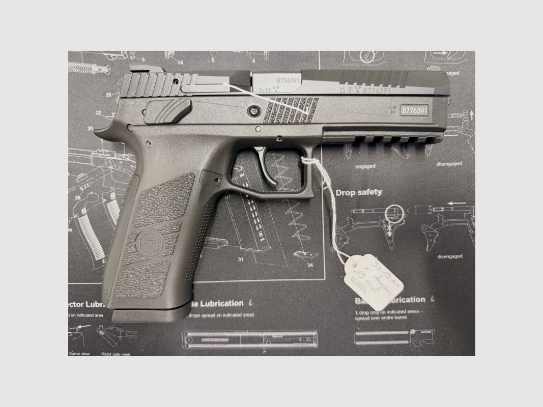 CZ P-09 9 mm gebraucht, Bild 2 von 3