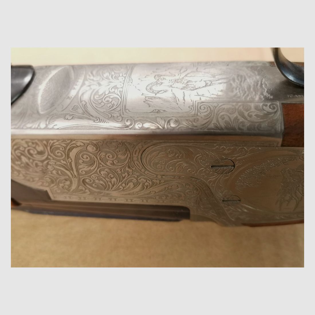 Bock rifle S2000 Luxury 7x65R and 12/70 side lock