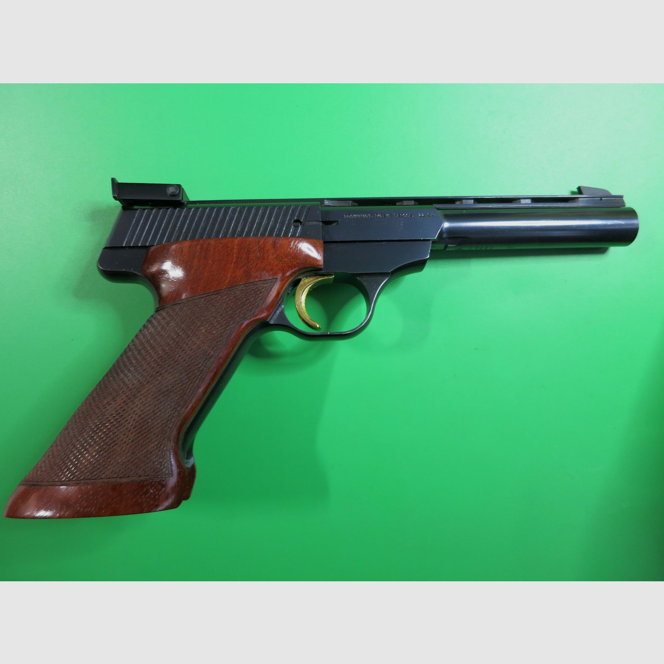 FN Herstal Browning KK Zelfladende Pistool 150, .22lfB Sportpistool     #63