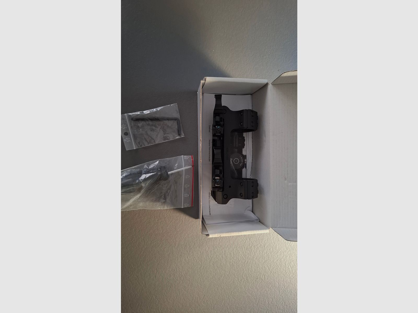 ERATAC Blockmontage mit Schnellspannhebel Ø 30 mm mit einstell. Vorneigung 
