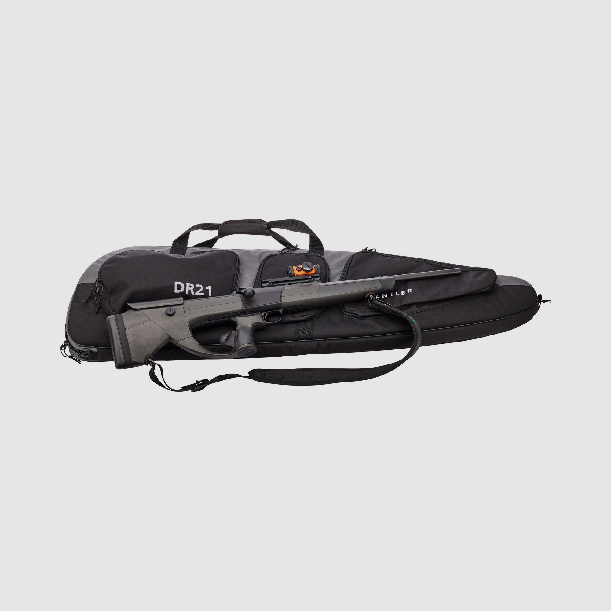 Fucile ripetitore Dentler DR21 con guida di base Set completo speciale per la caccia al cinghiale .308 Win.