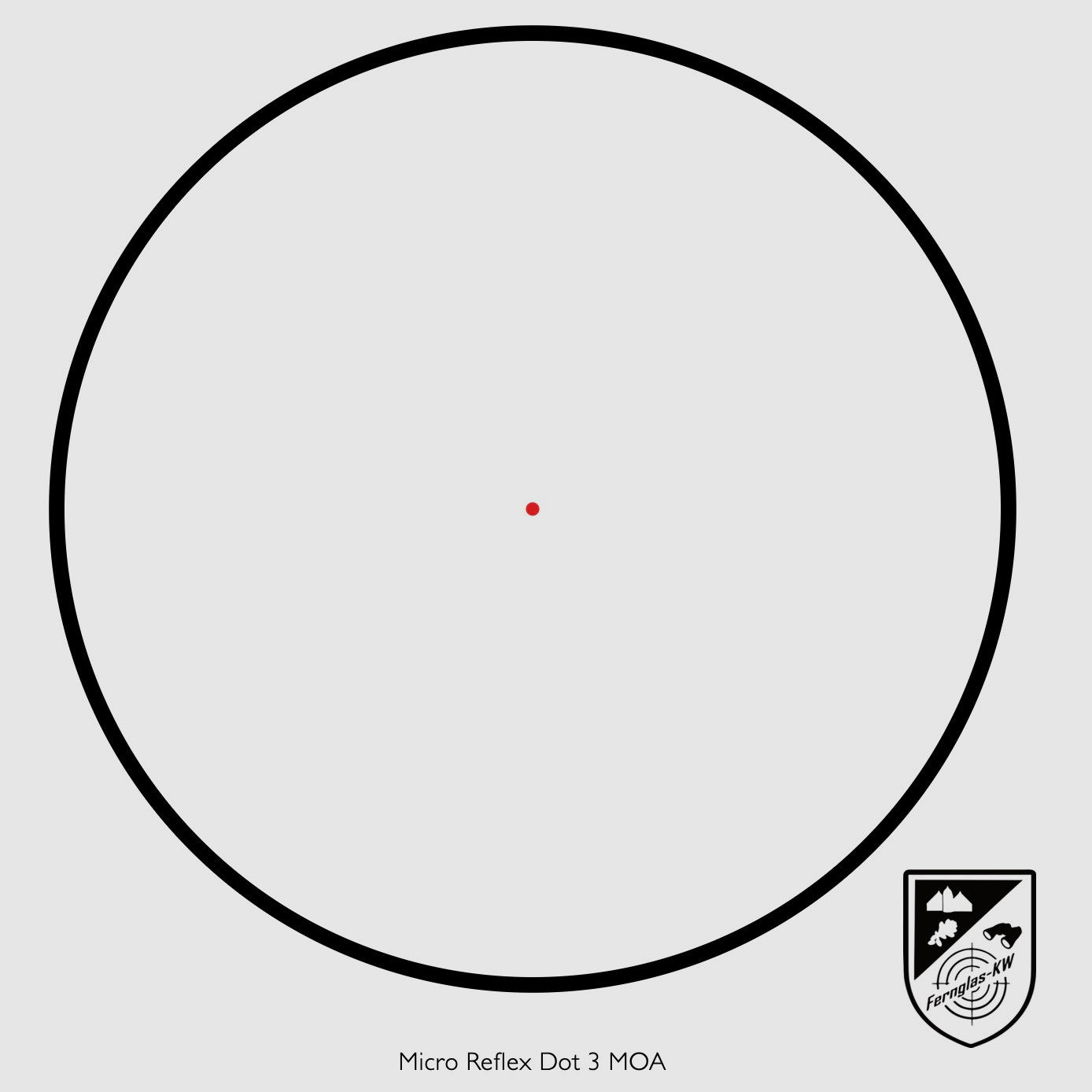 HAWKE Red Dot Sight 12127 Endurance 1x25 Weaver 3 MOA