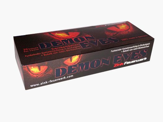Demon Eyes Kometenopkomst 15mm 20 st.