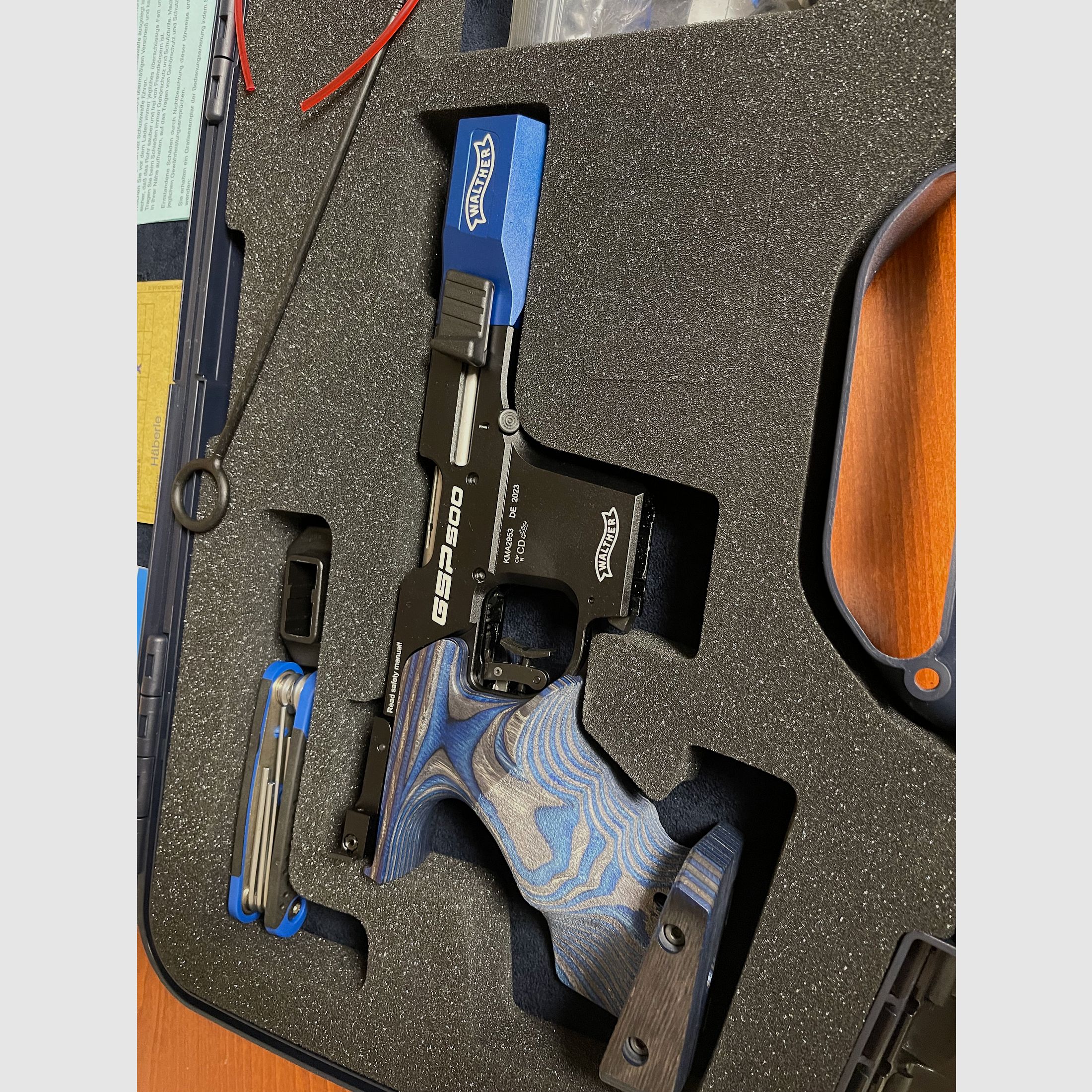 Walther GSP 500. Classic. re Gr. L 
