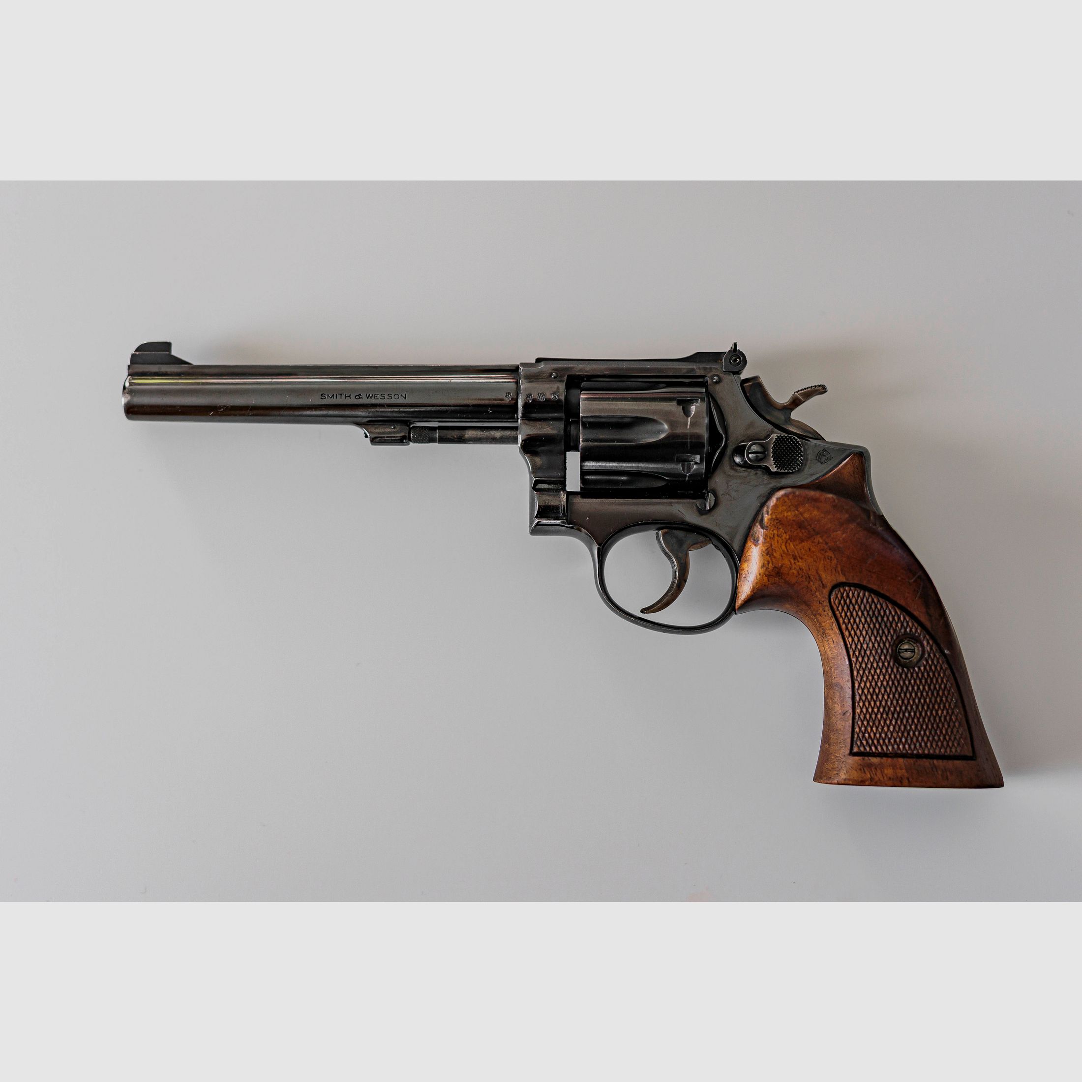 Smith & Wesson 48-2 Revolver .22 mit Wechseltrommel