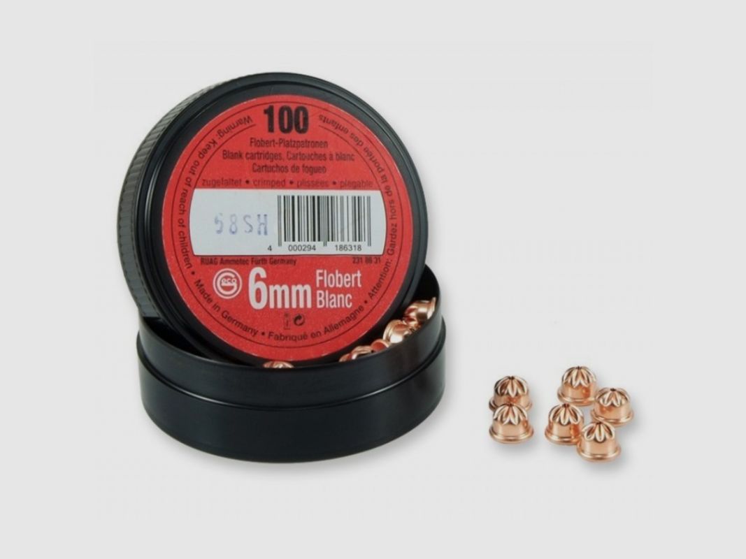 Geco 6 mm knal 100 stuks