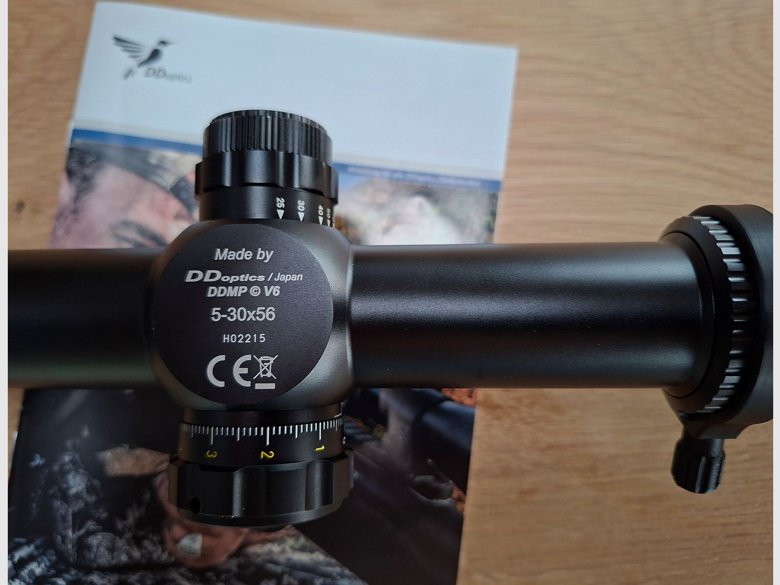 Zielfernrohr DD-Optics 3-30x56 DDMP Mrad Neuwertig