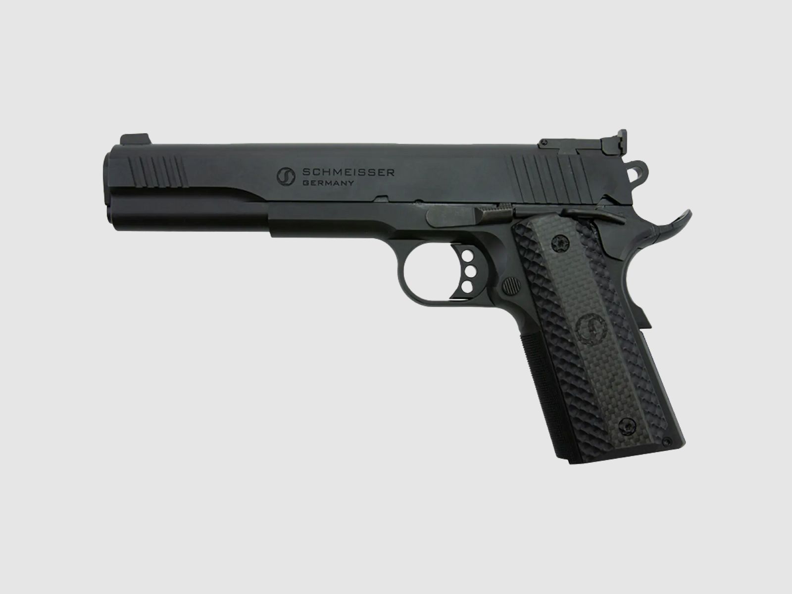Pistole Schmeisser Hugo 1911 Kaliber .45ACP 6 Zoll