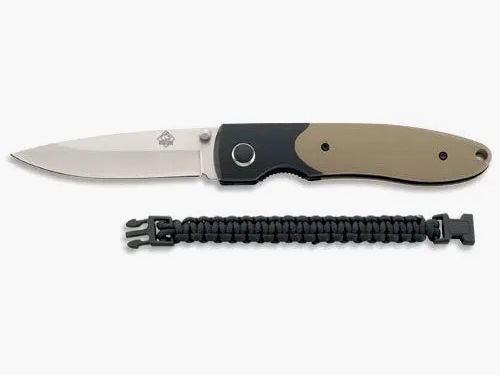 PUMA TEC Coltello pieghevole con bracciale Paracord