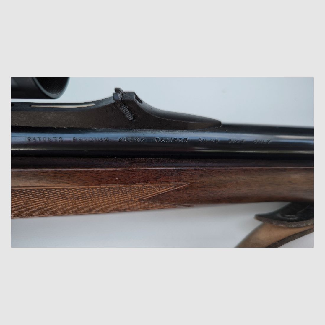 Carabine de chasse Browning Acera en calibre .30-06 Springfield avec montage Leupold et scope HAKKO Hunter red dot sight