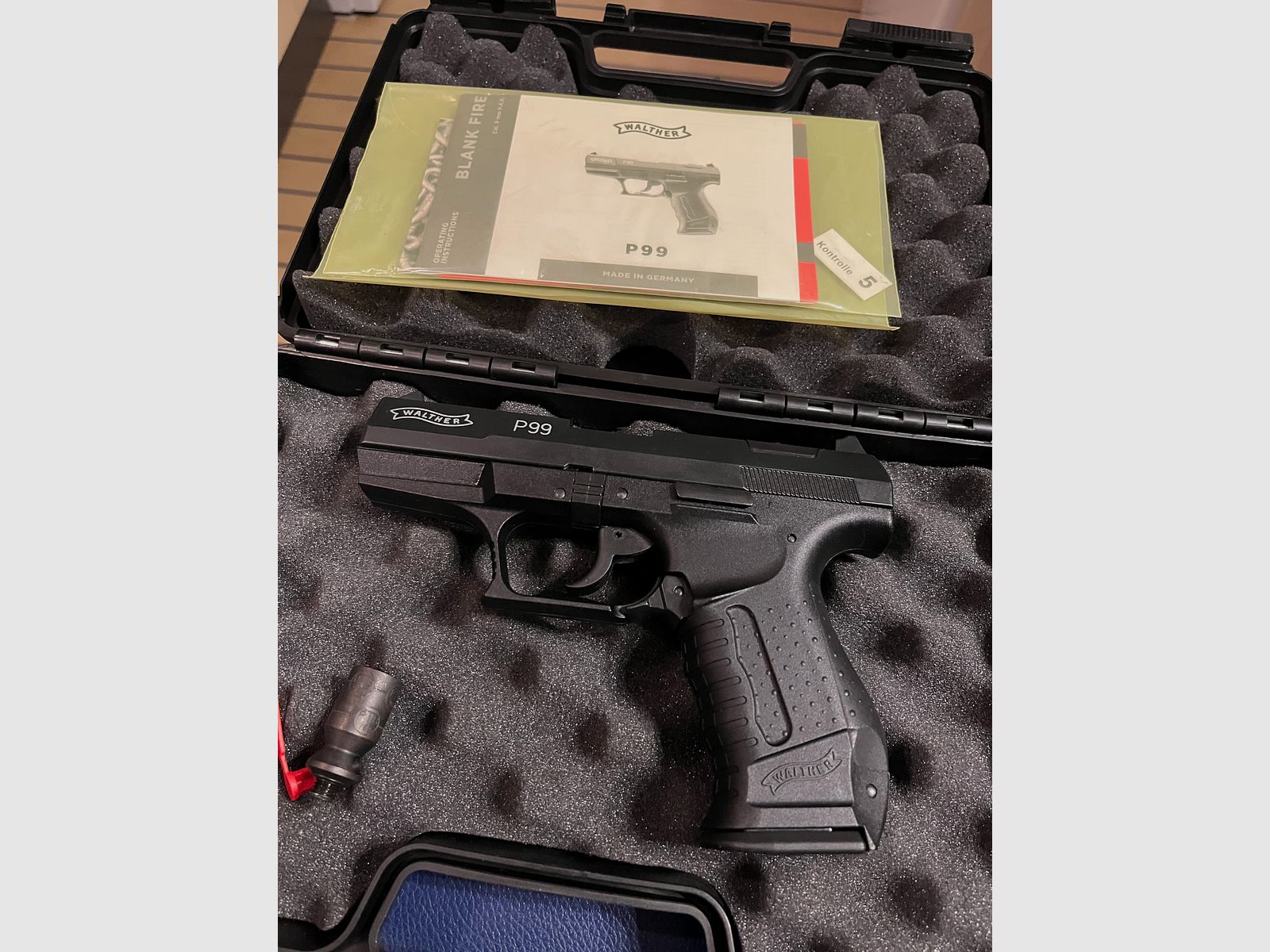 Schreckschusspistole Walther99Automatik9mmPaK