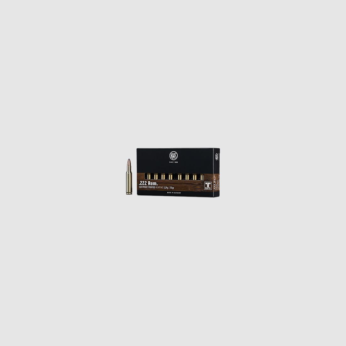RWS Kugelpatronen 5,6x50R Mag TMS 20 Stk 3,24g/50grs