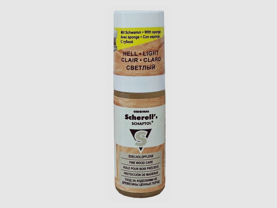 Ballistol Scherell s SCHAFTOL 50 ml Flasche mit Applikationsschwamm