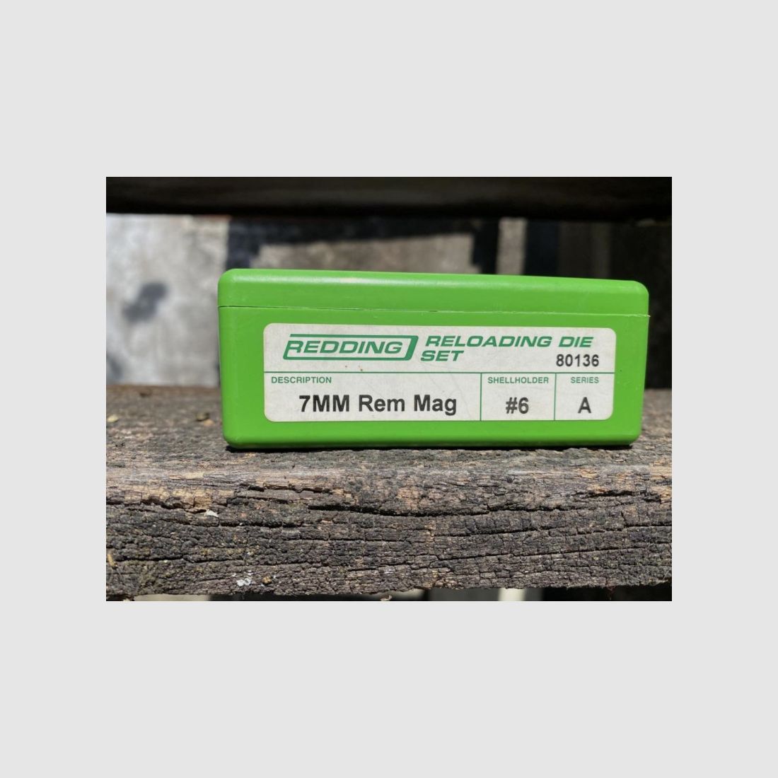 REDDING F L DIE SET 7 MM REM MAG