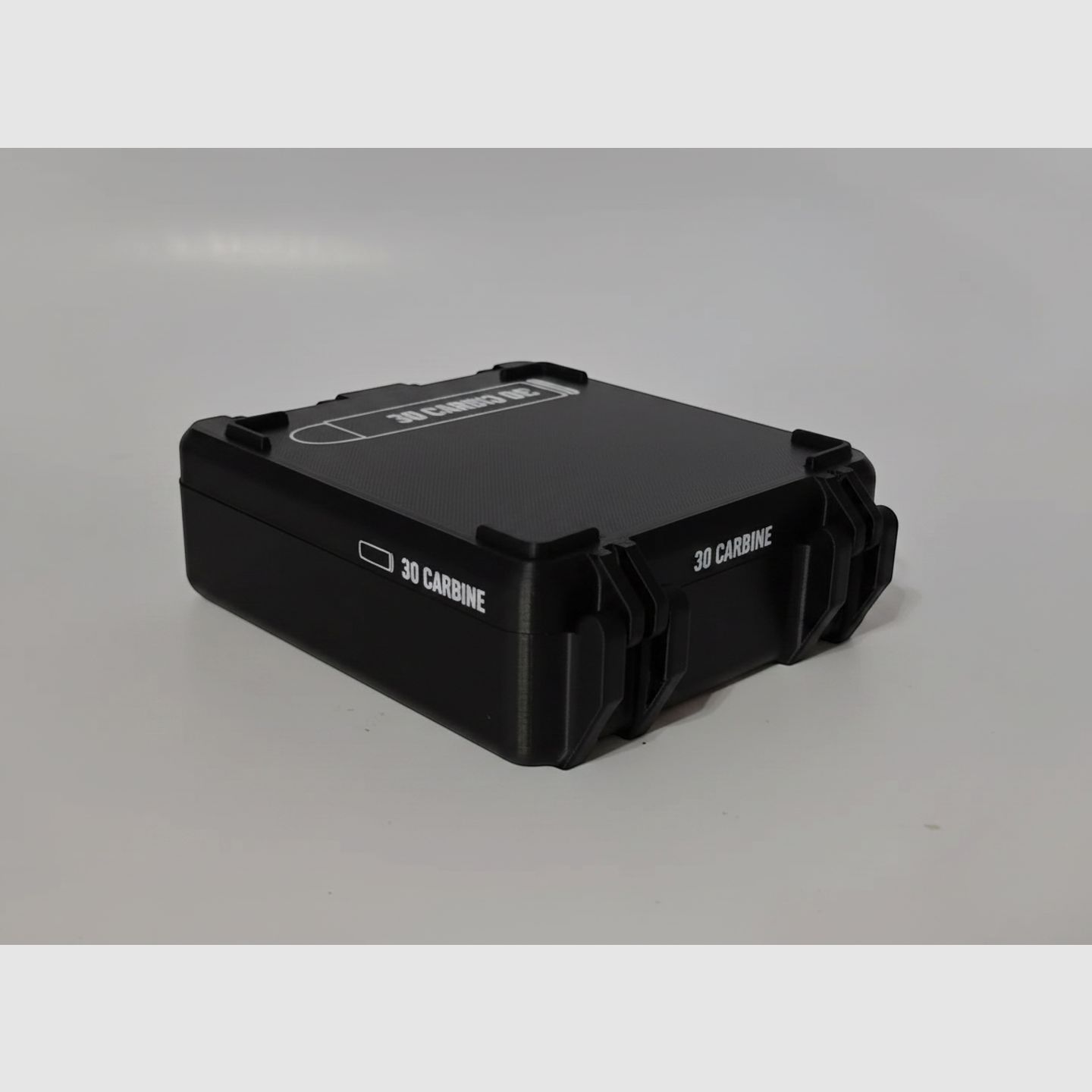 Filamelt Munitionsbox / 30 Carbine / 'Klapp- / Rastdeckel' / Patronenbox, Ammo Box