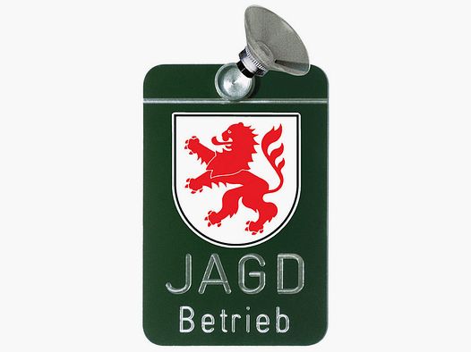 Akah Autoschild Jagdbetrieb Hessen