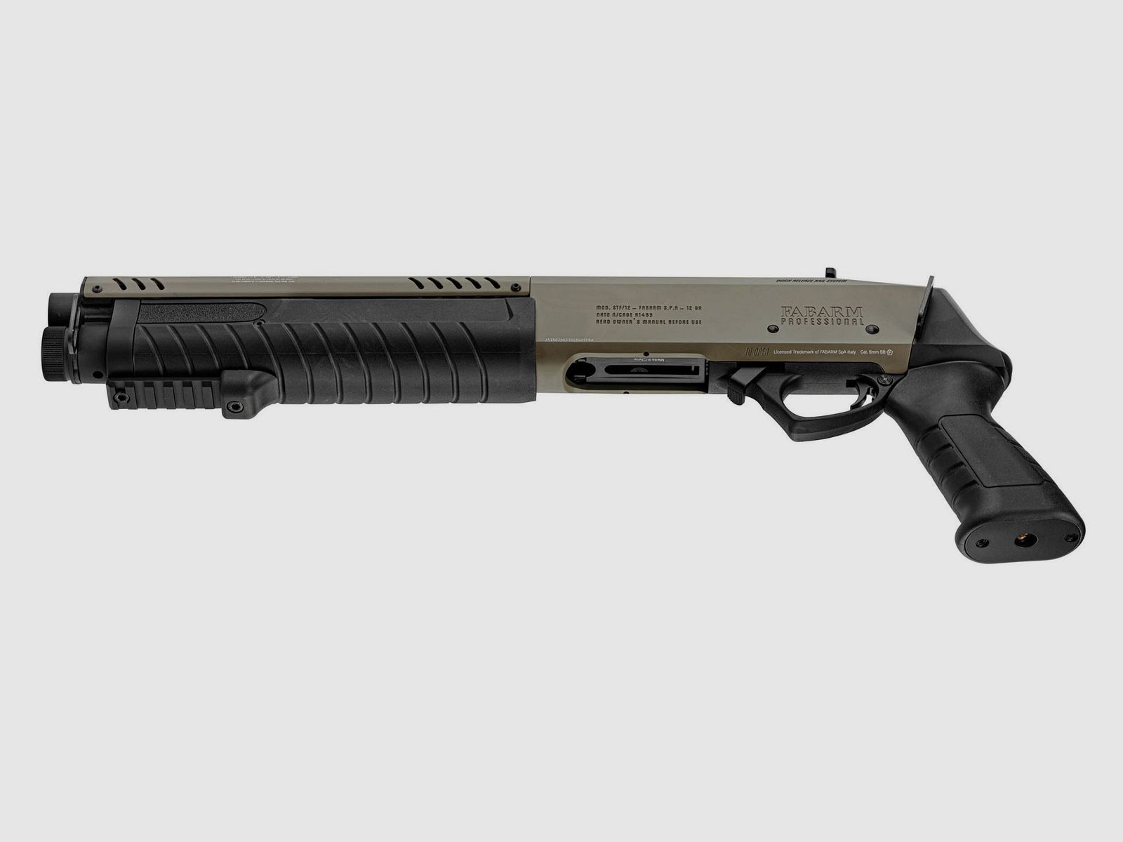 FABARM STF12 Iniziale corto US Tan 6mm - Airsoft Gas libero da 18 Nuovo in magazzino, immagine 6 di 6