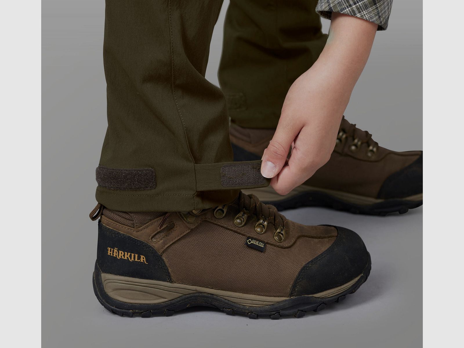 Seeland Larch Stretch damesbroek – Grizzly Brown/Duffel Green, afbeelding 8 van 8