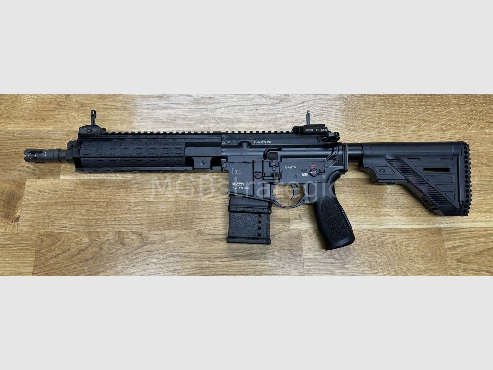 sportlich zugelassen! H&K MR223 A3 11" Lauf halbautom. Büchse .223Rem - Heckler & Koch - viel Zubehör in BKA Beurteilung zugelassen! zivile Version H&K 416 G95