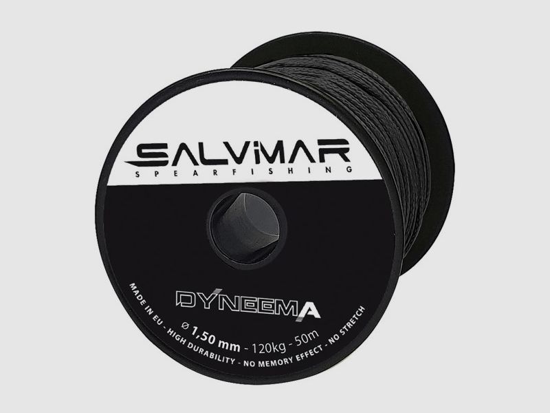 SALVIMAR LINEA DYNEEMA SCHWARZ Ø 1,5MM / 50MT