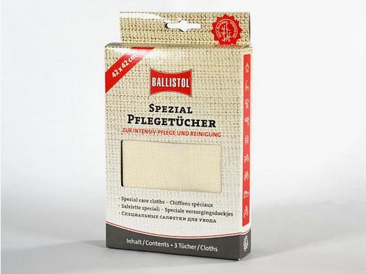 BALLISTOL Waffenreinigungstücher 3er-Pack