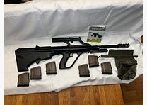 Steyr AUG .223 Rem. – semi-automatic rifle Cat. A – inherited firearm private sale Vorarlberg + 6 magazines