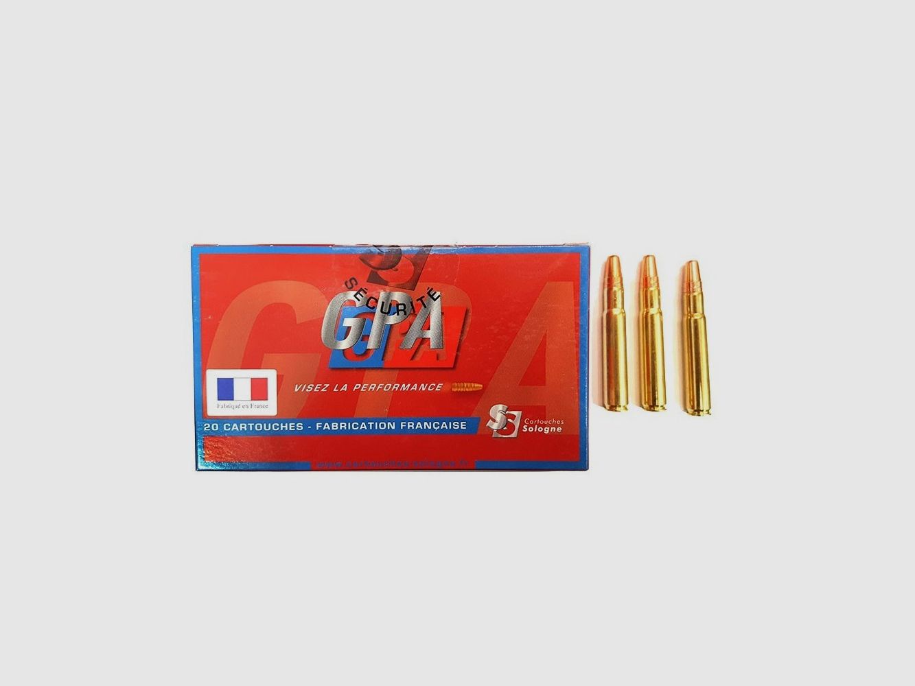 Balles GPA 9.3X74R 238GR