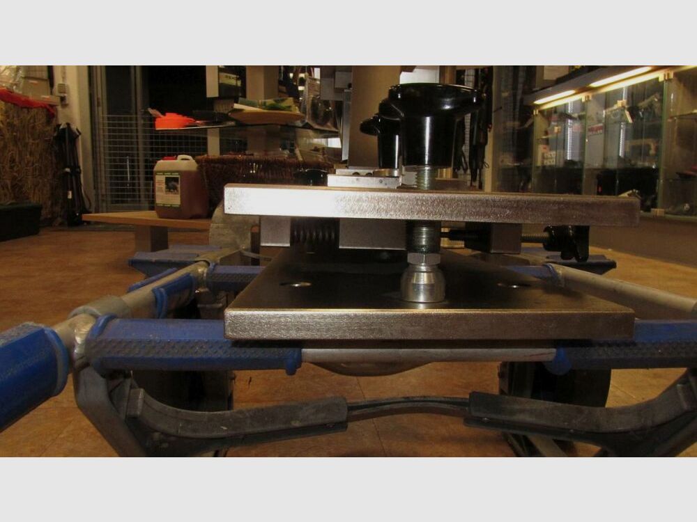 Briol stalowy stół strzelecki do testów amunicji, określanie grupy, .22 LR