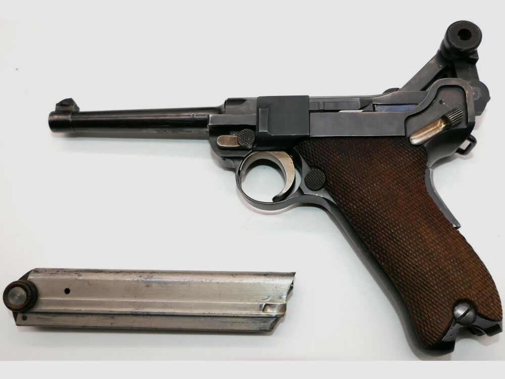 Fábrica de armas de Berna, pistola de orden suiza Mod.1906/29 en calibre 7,65 mm