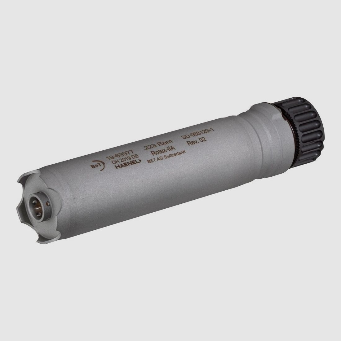 B&T Schalldämpfer Rotex-IIA Kaliber .223, 183 mm