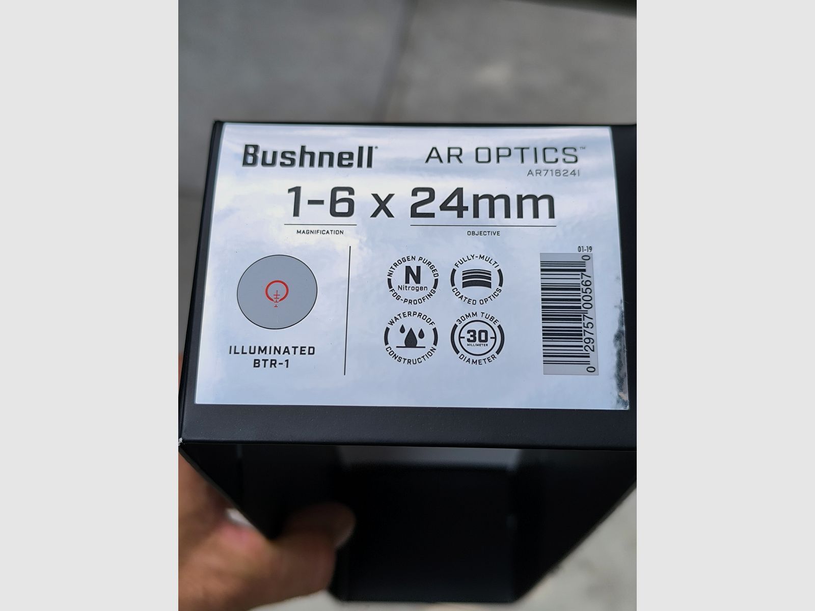 Bushnell AR Optic 1-6X24 BTR-1 LPVO  IPSC 3 Gun Drückjagdglas