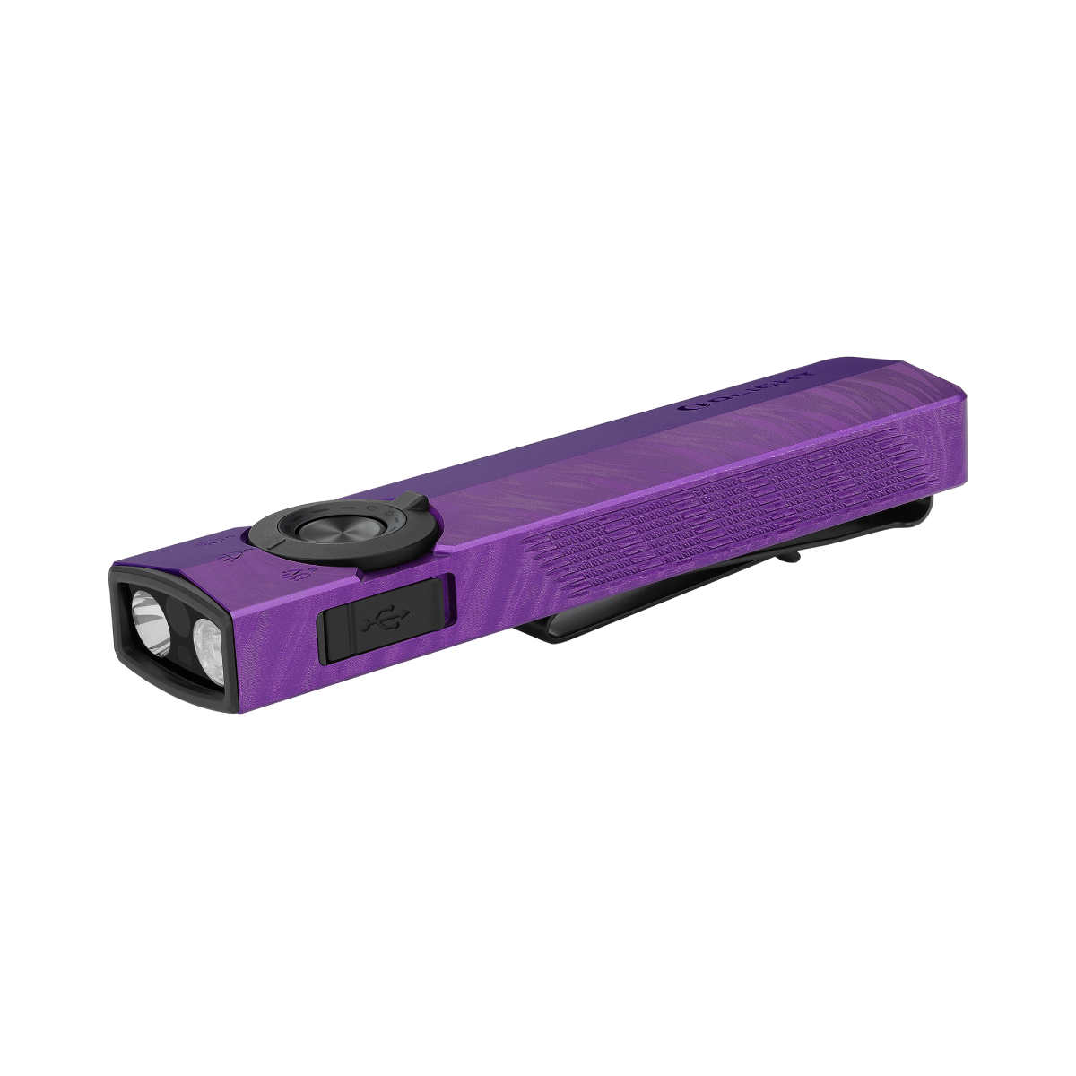Linterna LED UV con puntero verde Olight ArkPro – Color: violeta-nebulosa
