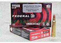 Federal American Eagle .223 Rem. FMJ BT 55gr. 3,6g 20 Stück Staffelpreise