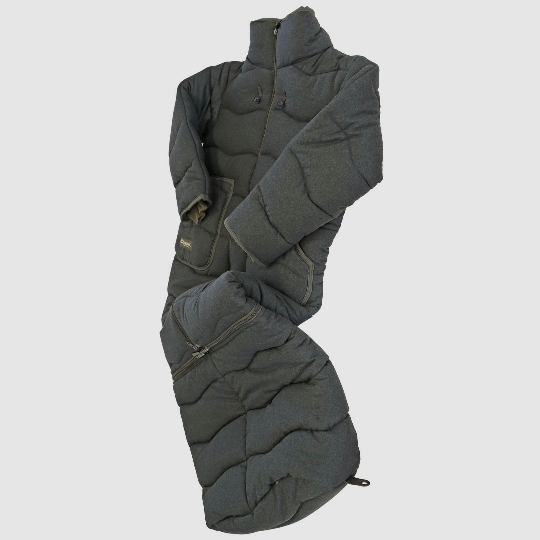 Carinthia Ansitzjacke Carinthia Loden mit Fussteil Grün