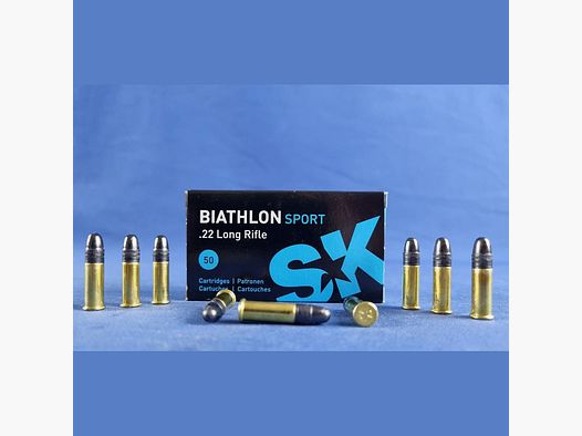 SK Biathlon Sport .22 LR LRN 2.6g/40grs 50 pcs
