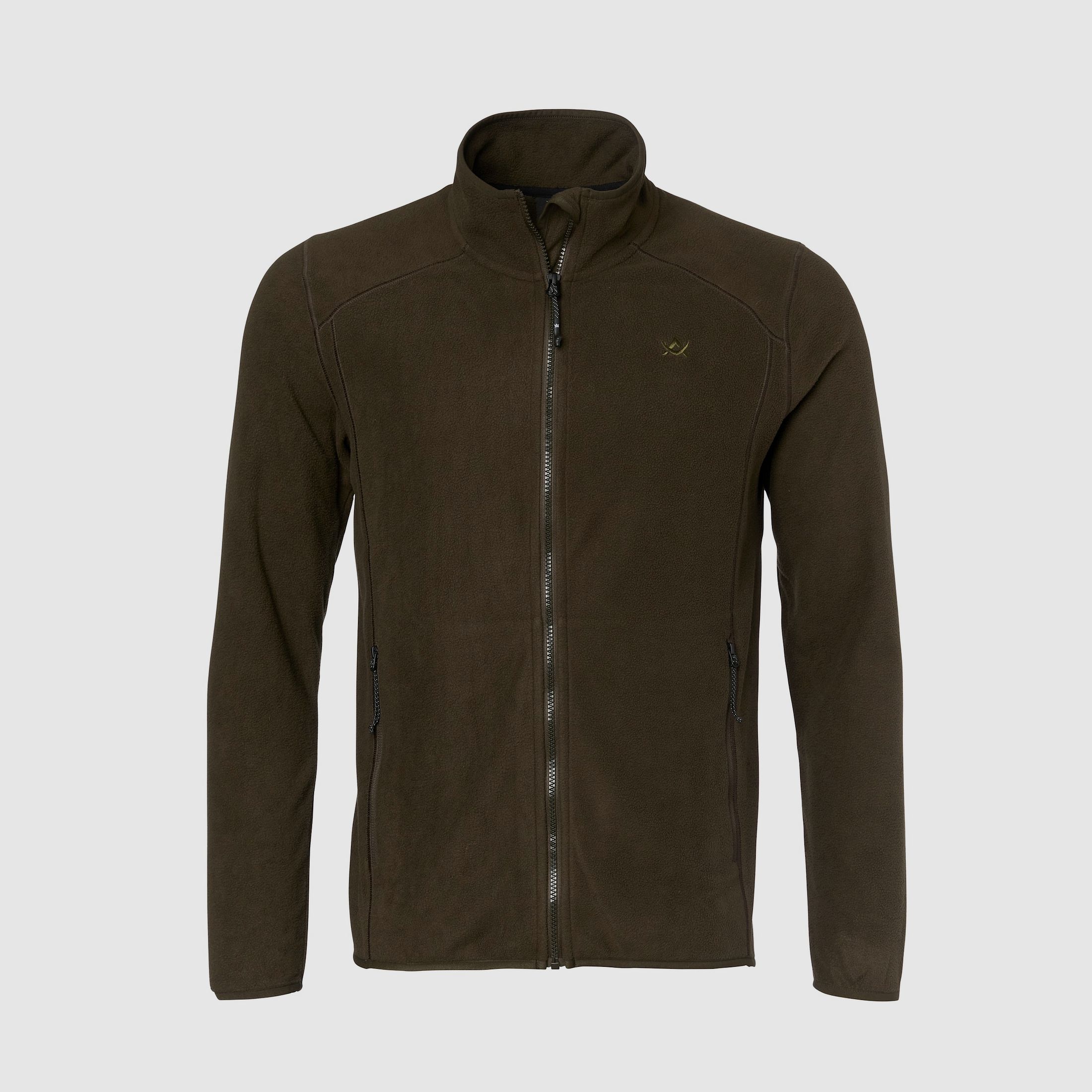 Alaska 1795 Kodiak Fleecejacke Herren Solid Brown XL