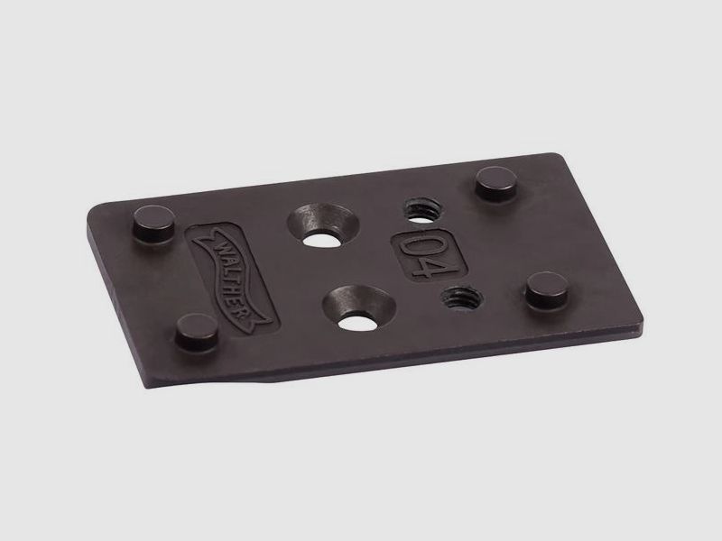Walther PDP – Adapterplatte f. Rotpunktvisiere