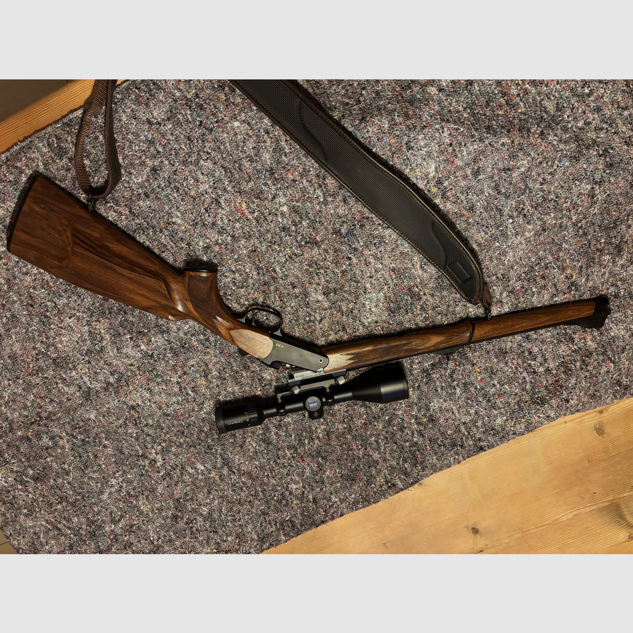 Blaser K95 Stutzen Black Edition Komplettes Set