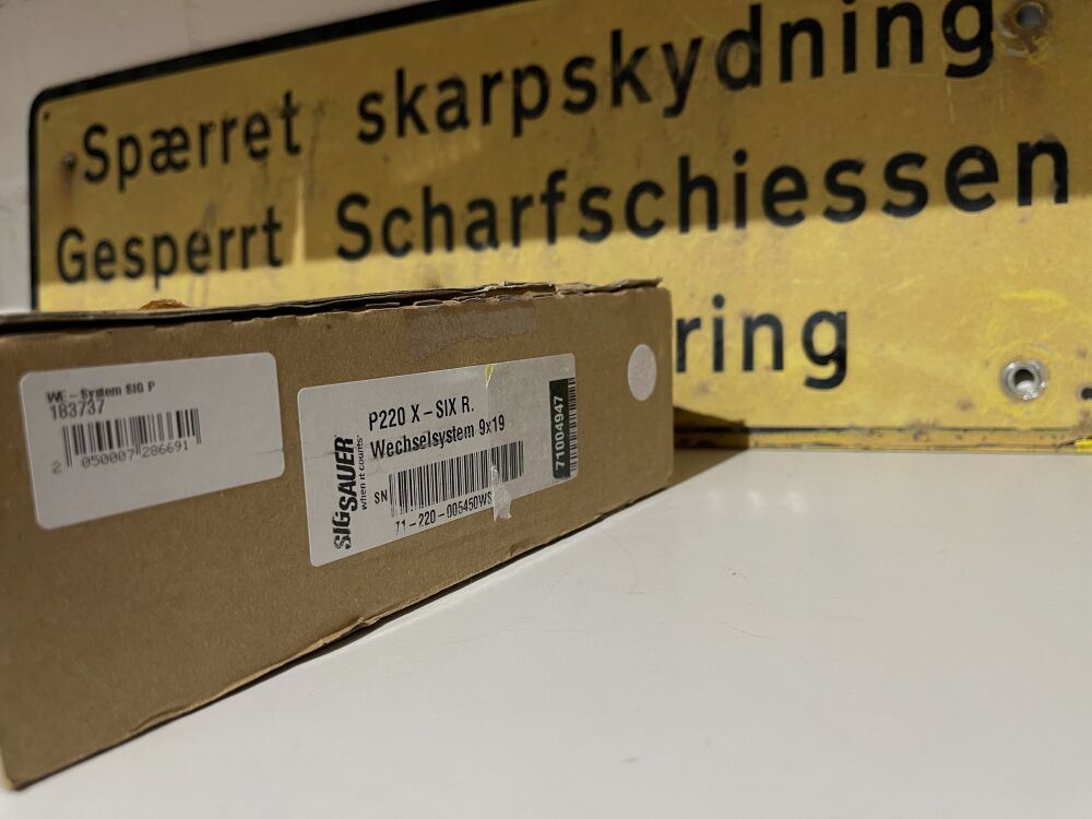 Sig Sauer P220 X-Six Wechselsystem (FABRIKNEU!!!)