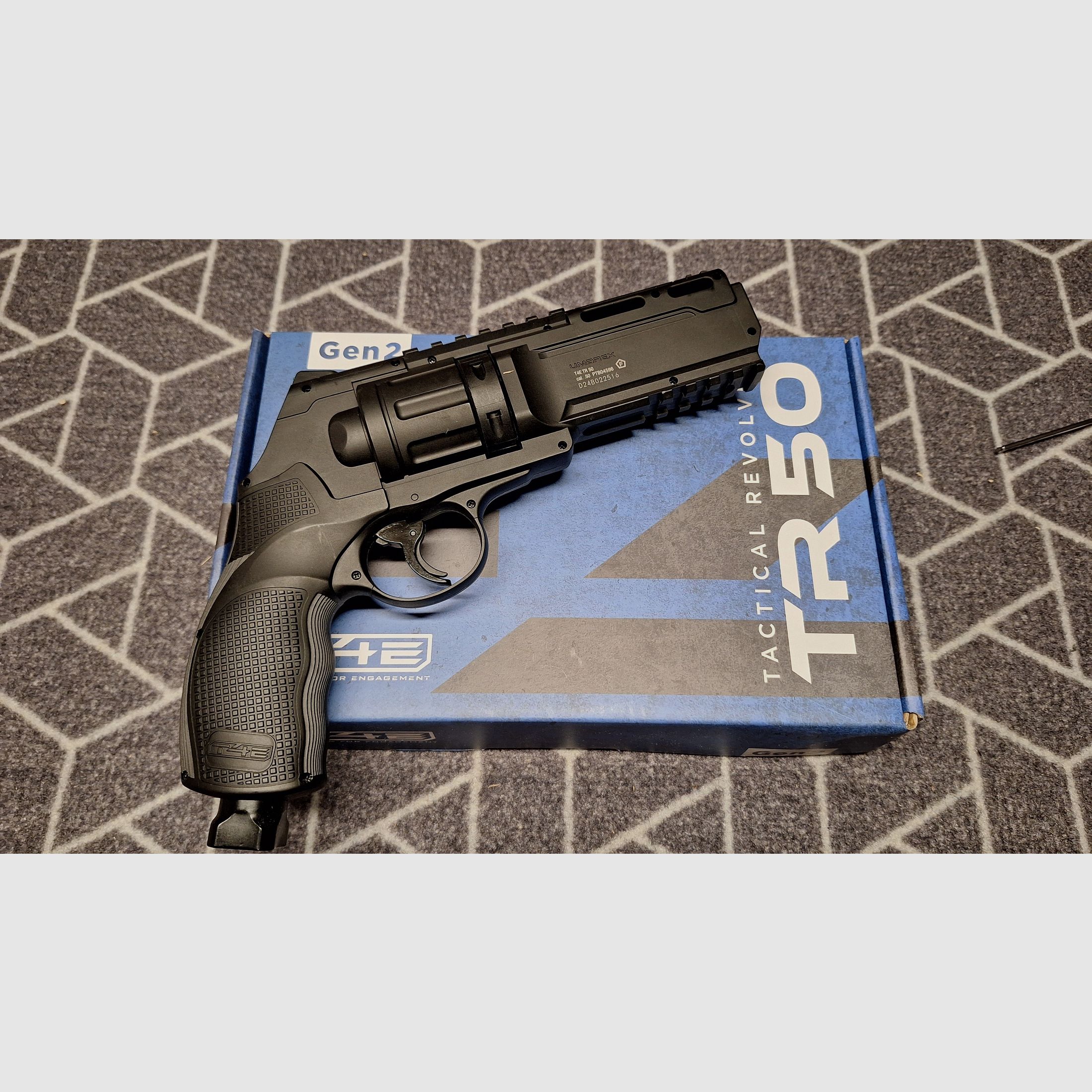 T4E TR 50/HDR50 Gen2 Revolver Co2 cal .50 - Kit premium - Neuf !