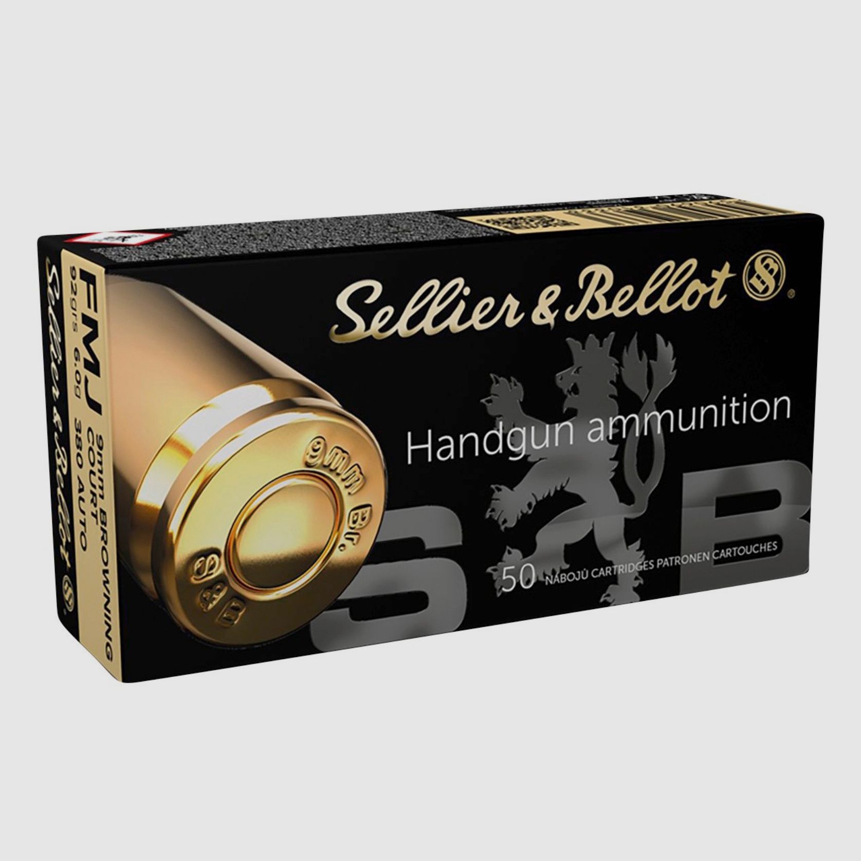 S&B 9mm Kurz / .380 Auto FMJ 92grs