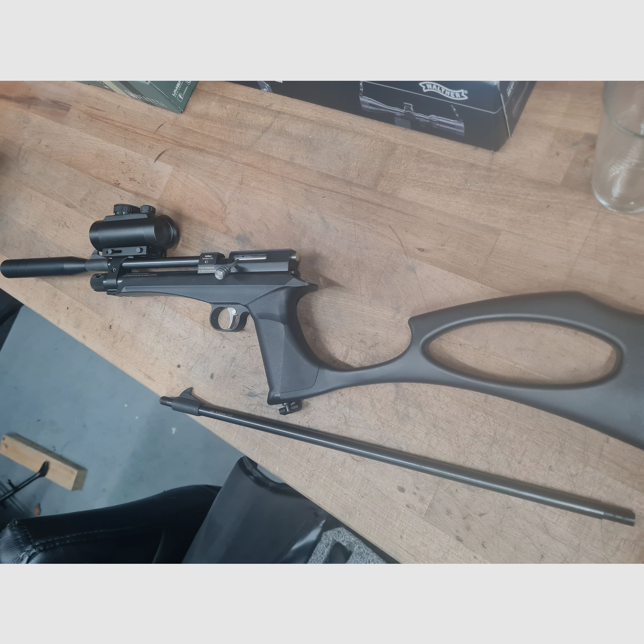 Diana Chaser komplett Set inkl Red dot