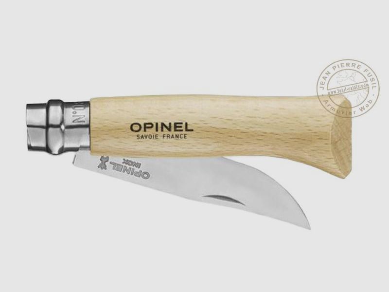 OPINEL Set - RVS Lemmet N°8 Olijfhouten Handvat, afbeelding 3 van 4