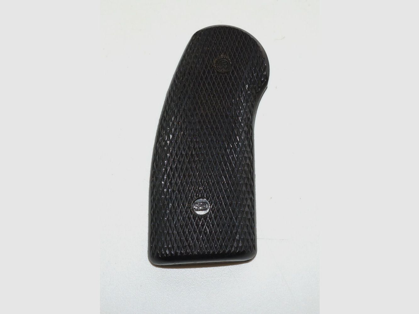 Bern Armory Used right plastic grip panel for Swiss service revolver 1882/29