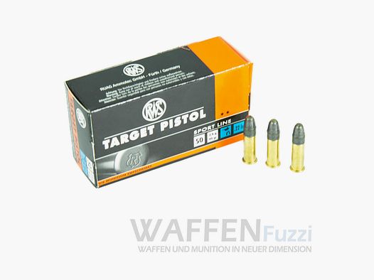 Pistolet celowniczy RWS KK-Munition kaliber .22lr 50 strzałów