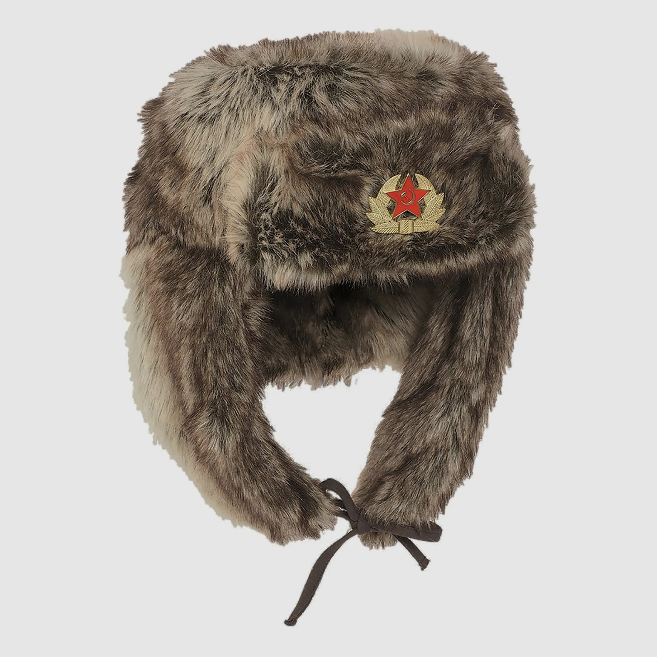Mil-Tec Russische Wintermütze Shapka braun